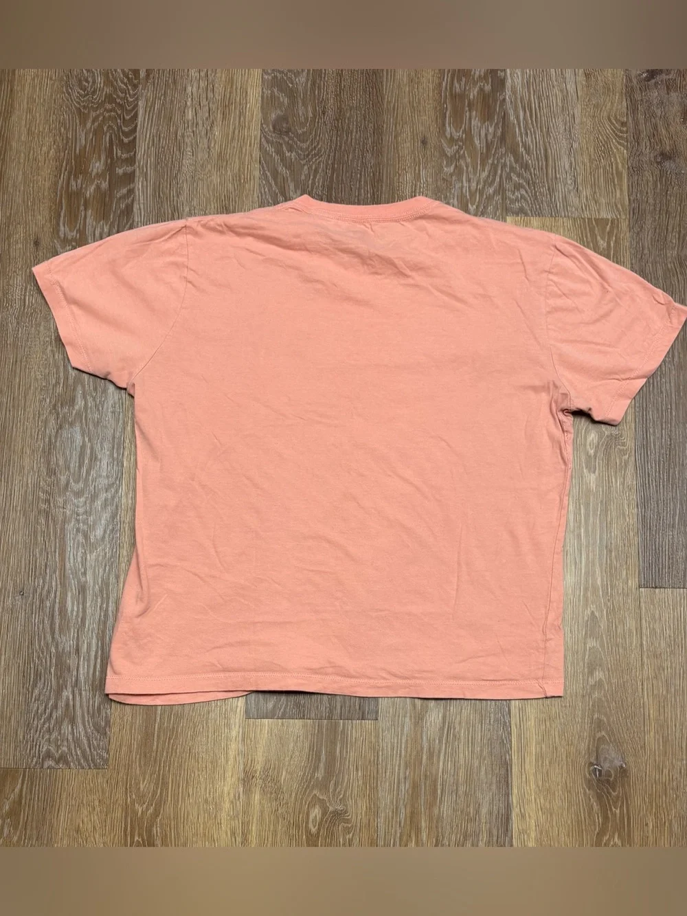 True Religion White & Coral Short Sleeve Graphic Tees